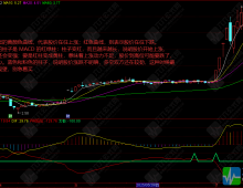 通达信【威廉升级线】副选指标 龙头启动前上车