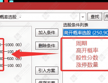 通达信【股性数据统计】主图计算器选股指标 股性数据统计，涨停次日必高开的量化模型